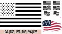 12+ American Flag Svg Cut File Free