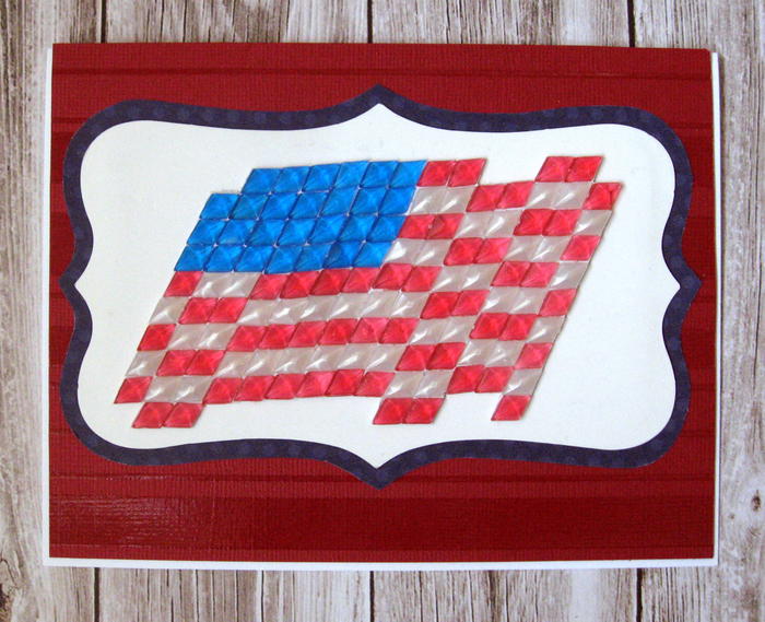 What Is A American Flag Card