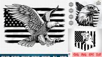 36+ American Flag And Eagle Svg