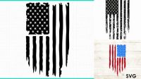 39+ Vertical Distressed American Flag Svg Free