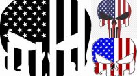 44+ American Flag Punisher Skull Svg Free