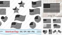 53+ American Flag Cricut Image