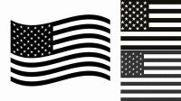58+ American Flag Black And White Svg