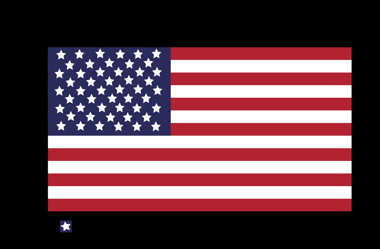 Dimensions Of American Flag Calculator