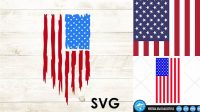 71+ Vertical American Flag Svg