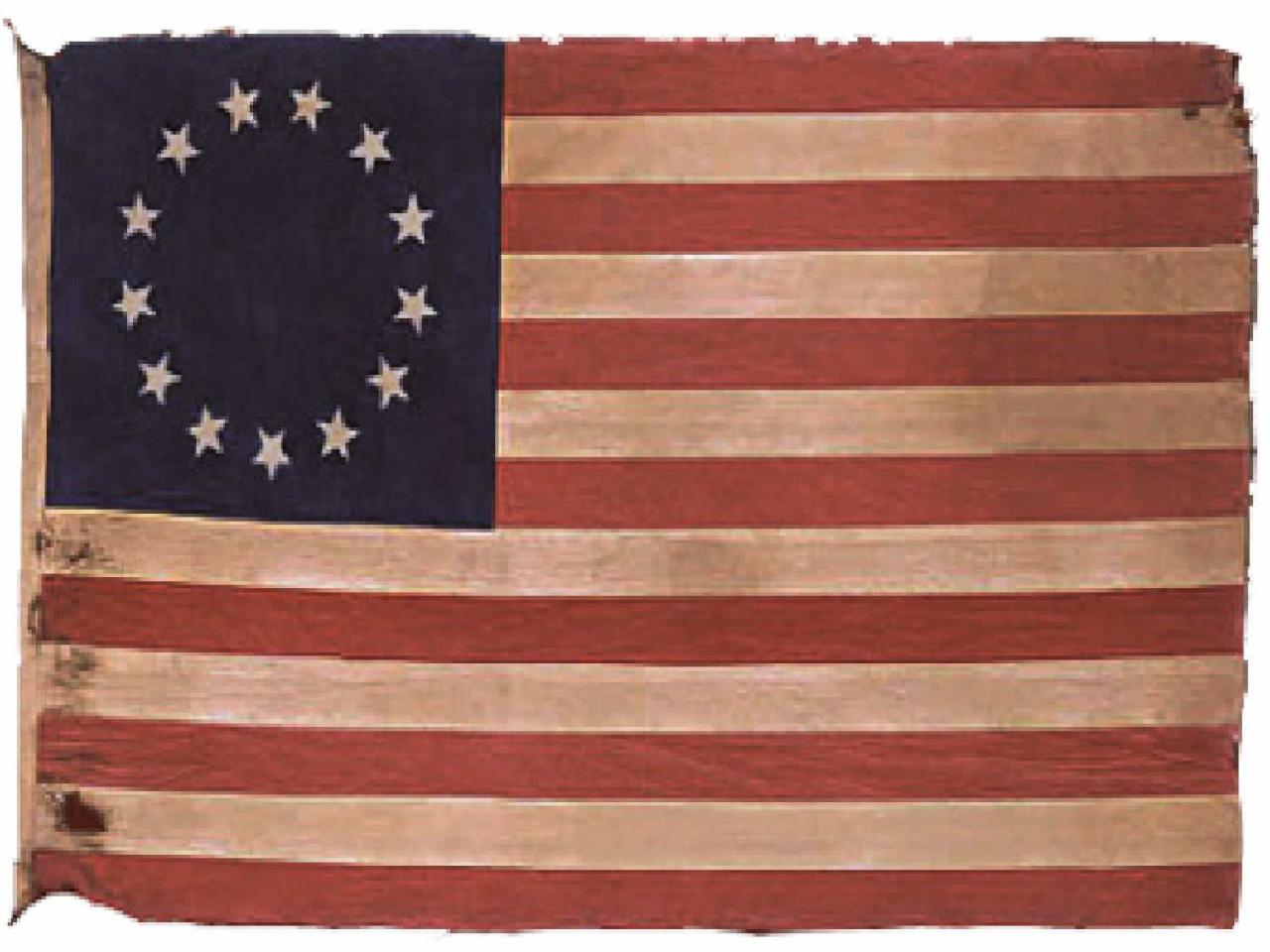 How Long Was The First American Flag