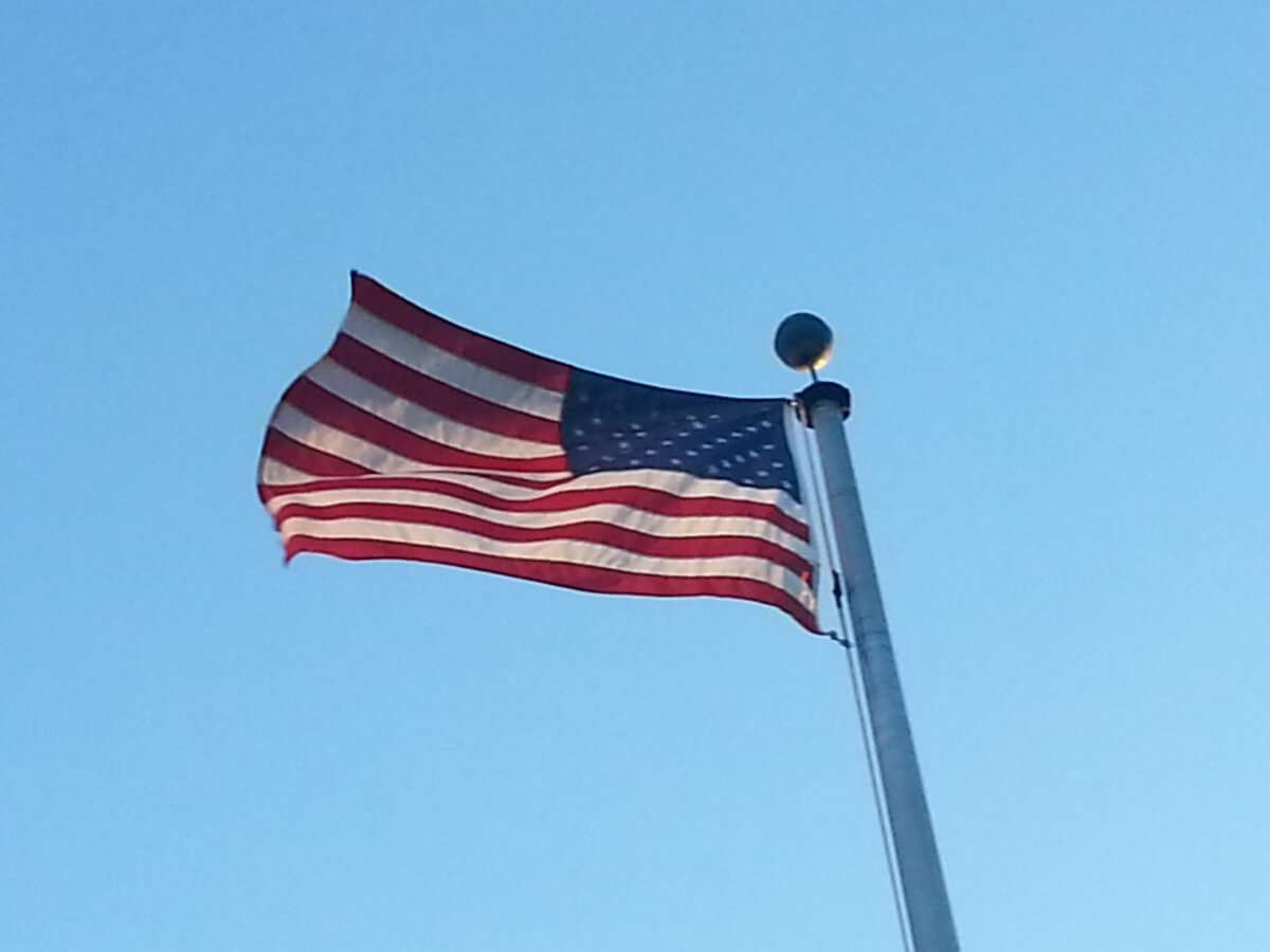 American Flag For Flagpole