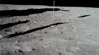 Why Is There A American Flag On The Moon