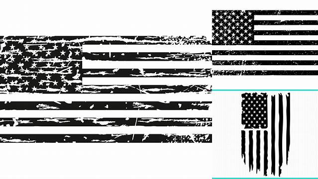 Distressed American Flag 12 Download Svg, Png, Pdf, Eps - Etsy