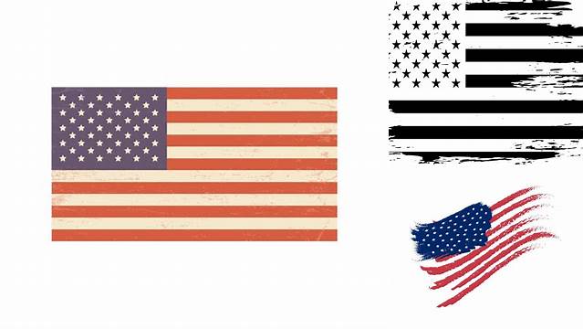 Faded American Flag Vector in Illustrator, SVG, JPG, EPS, PNG