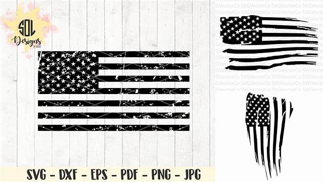 287+ Cricut Distressed American Flag Svg Free