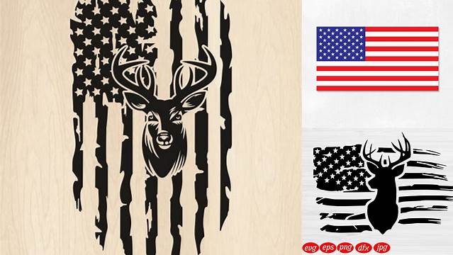 USA Hunting Flag SVG 2 Hunting Svg Hunter Svg USA Flag Svg | Etsy | Usa