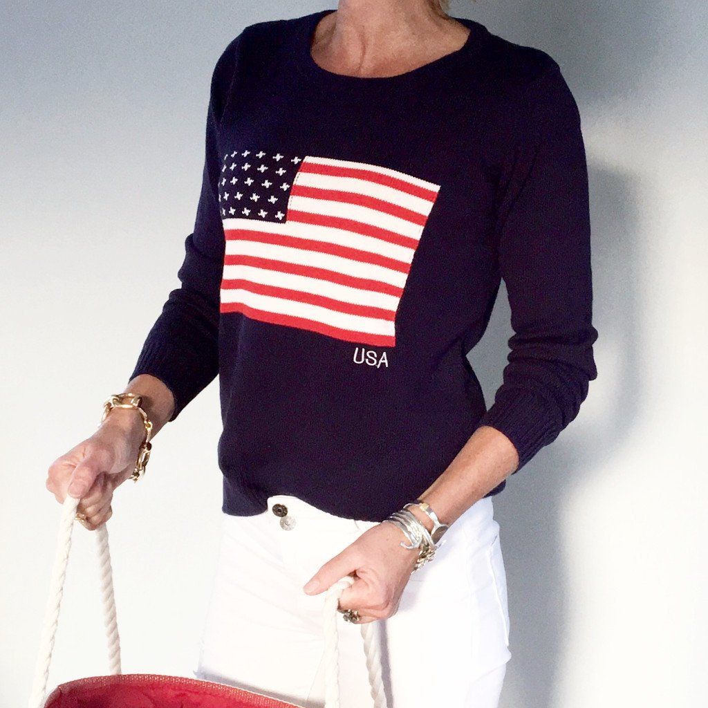 Popular American Flag Sweater