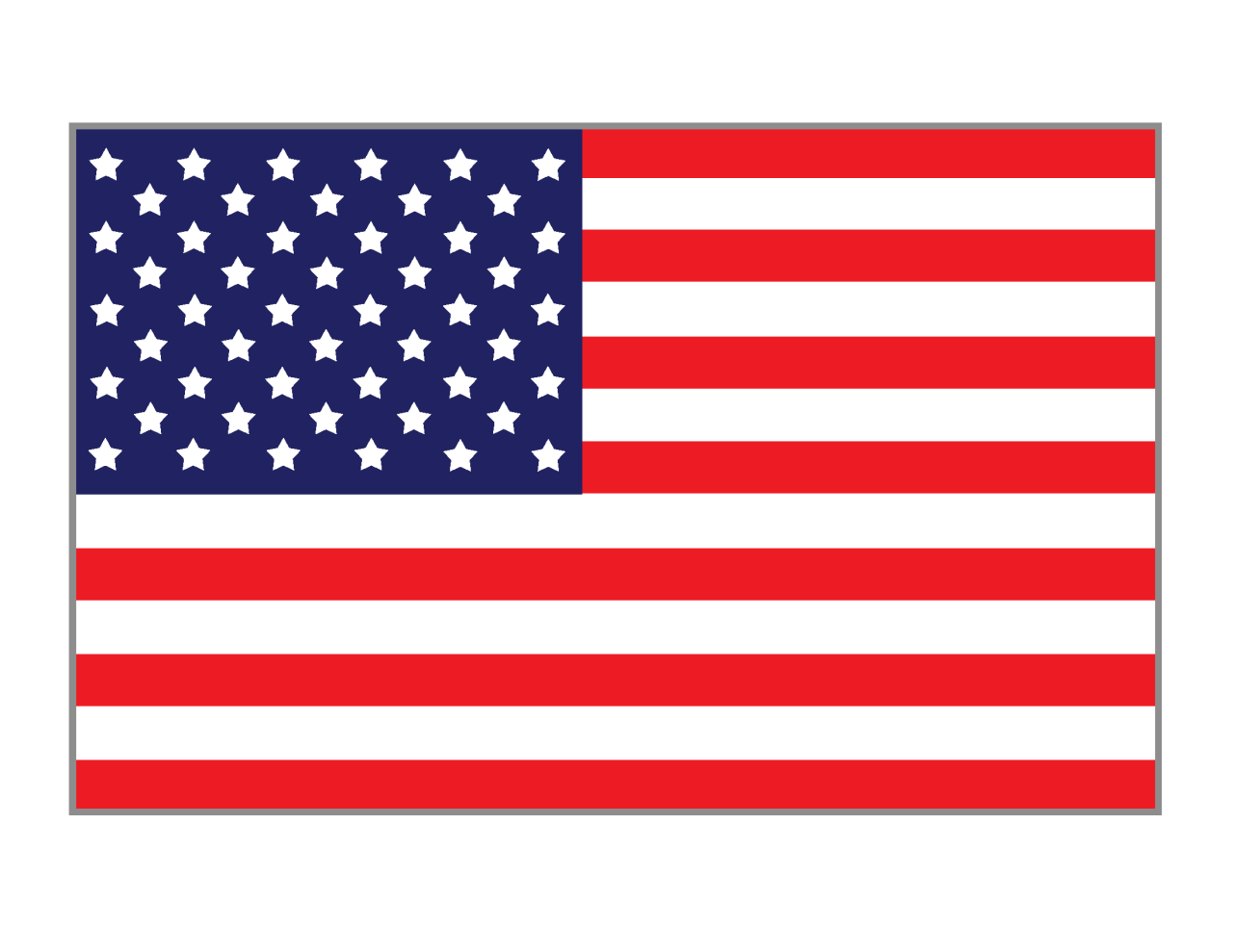 American Flag Printable Image