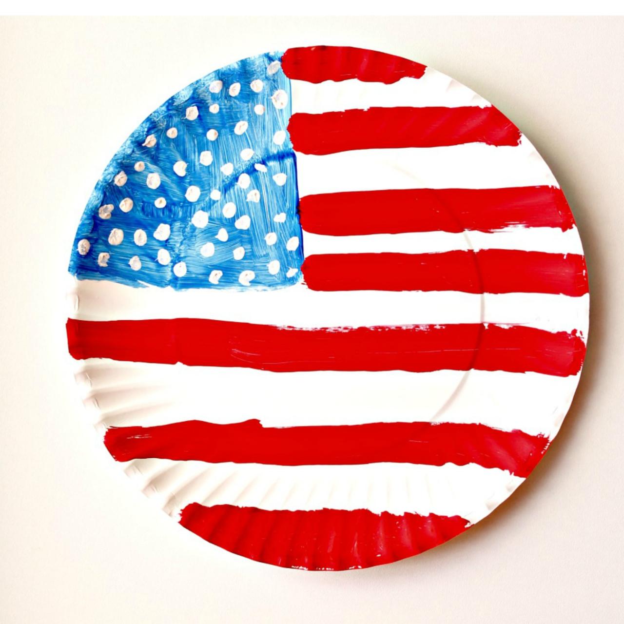 Easy American Flag Craft