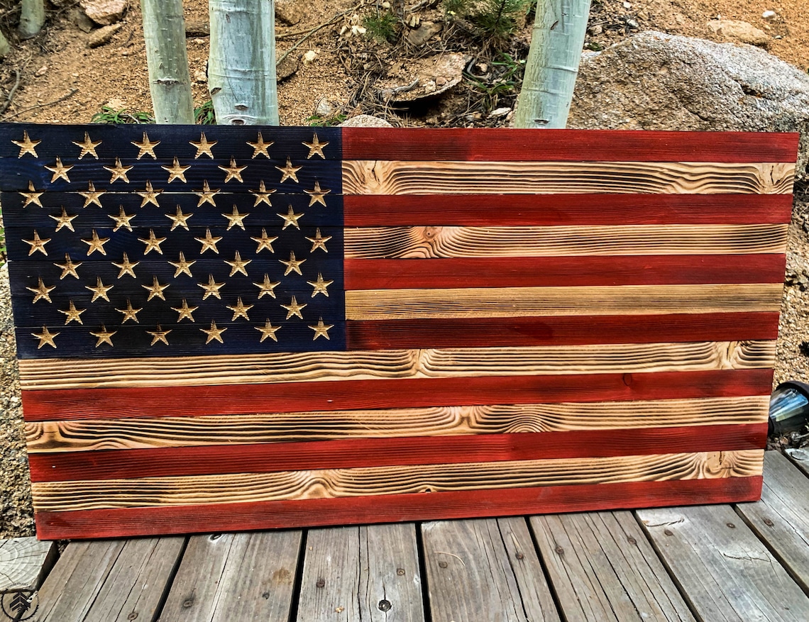 How To Make American Flag Out Of Wood