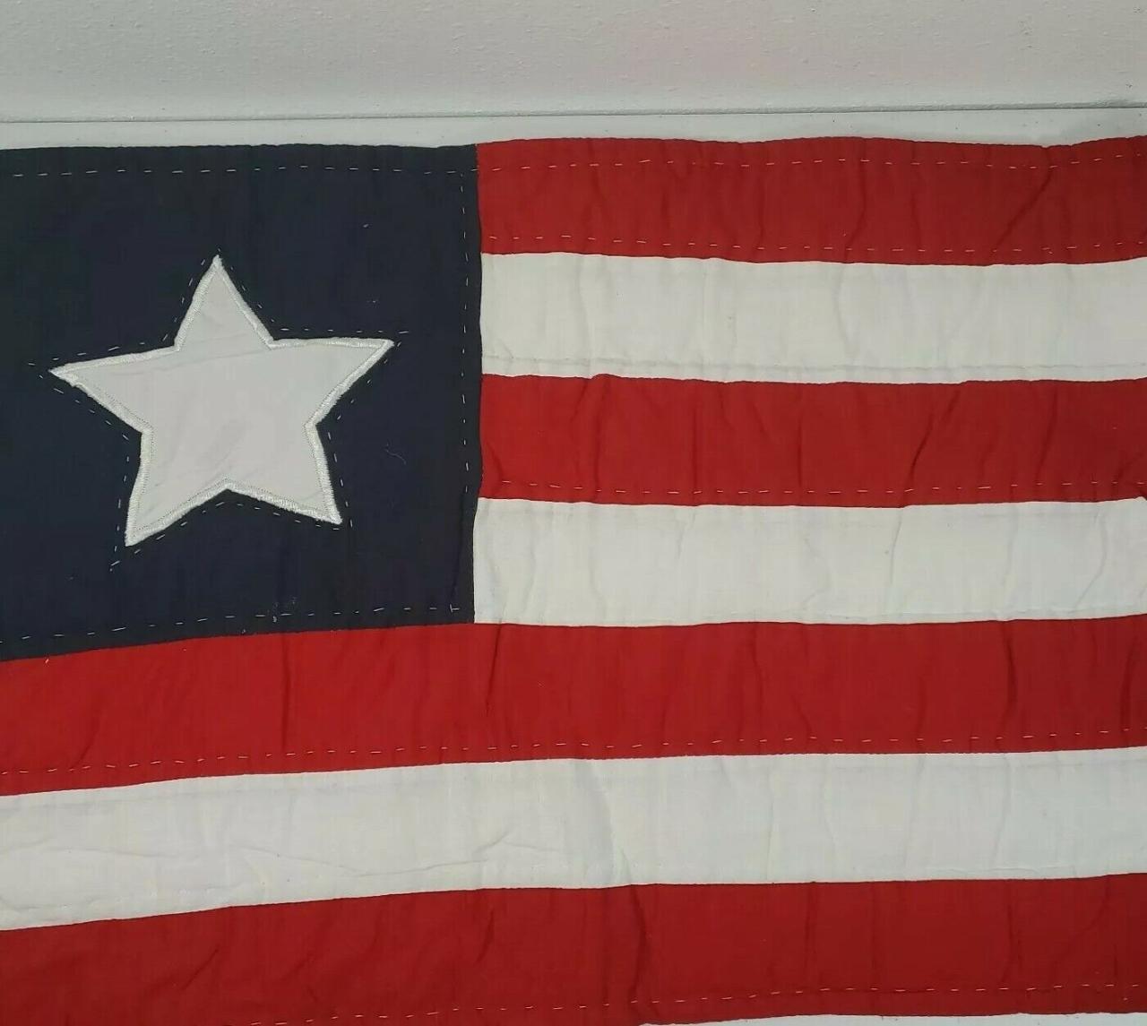 American Flag With One Star