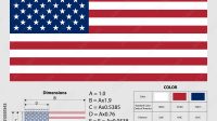 Dimensions Of American Flag