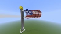 Minecraft American Flag