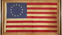 Old American Flag 13 Stars