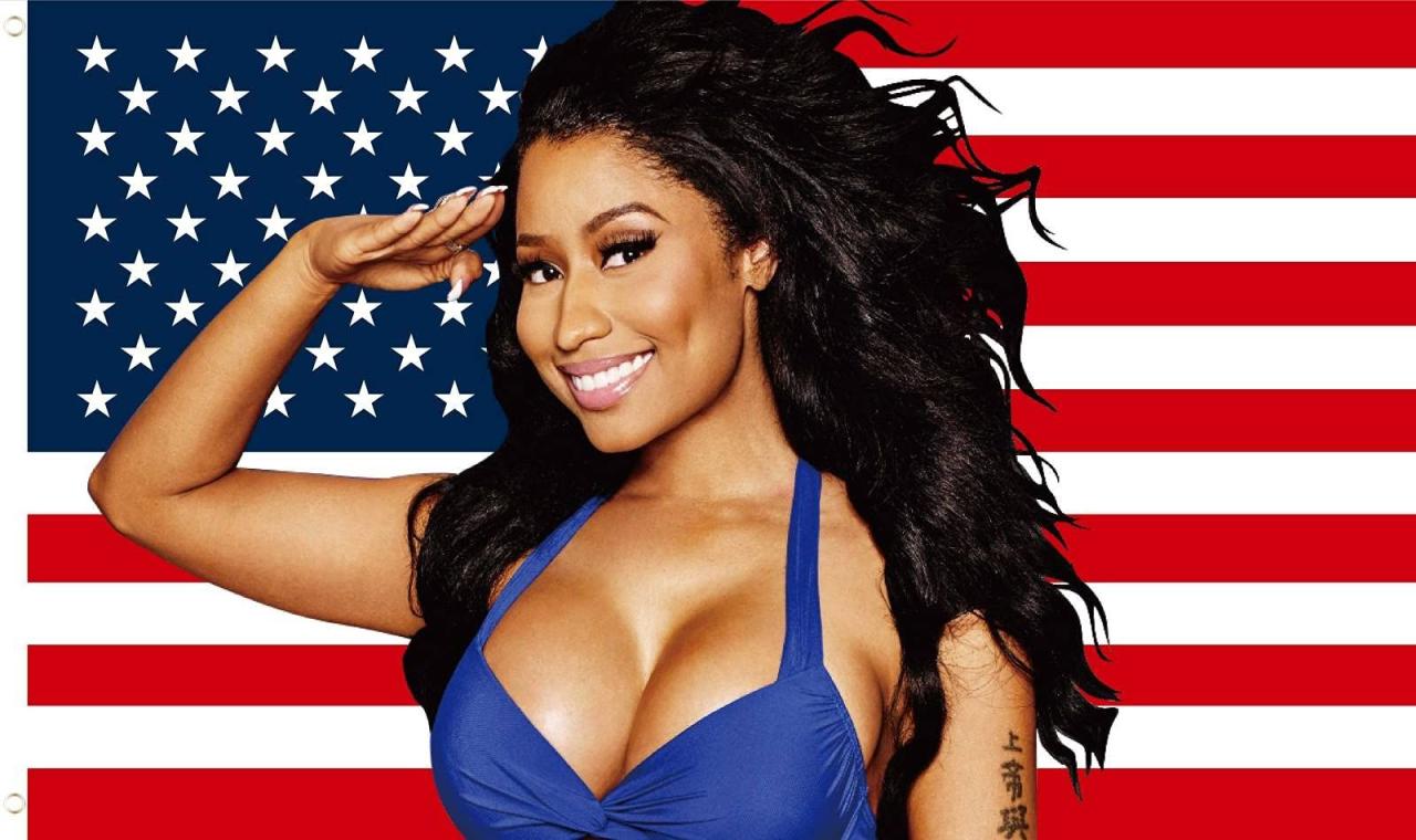 Nicki American Flag