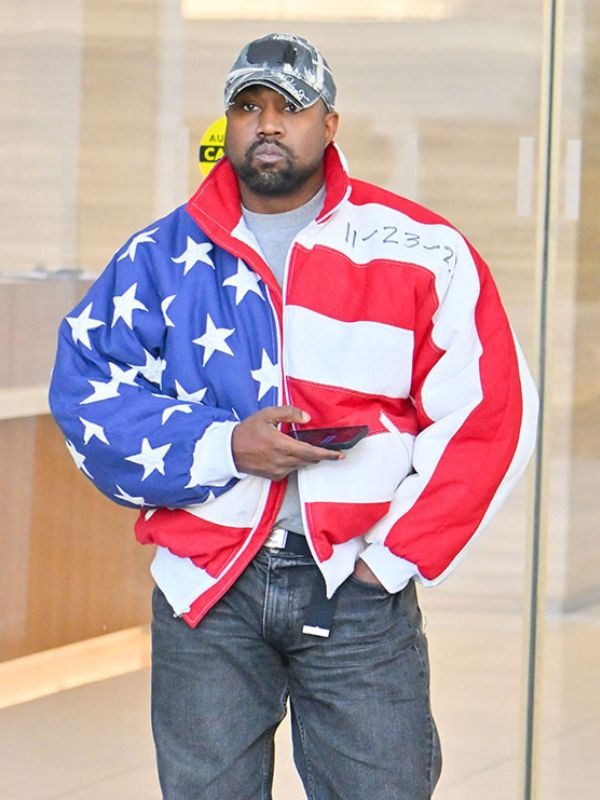 Kanye American Flag