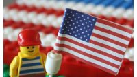 Lego American Flag