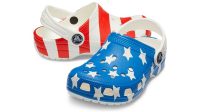 Kids American Flag Crocs