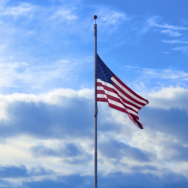 Is American Flag At Half Mast Today