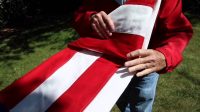 Folding Free American Flag Images