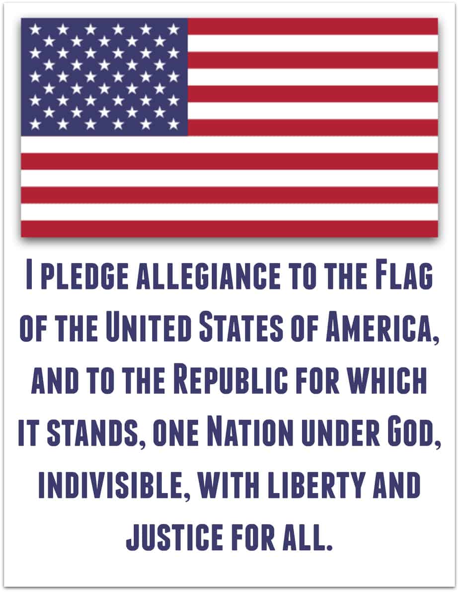 What Is The Pledge To The American Flag