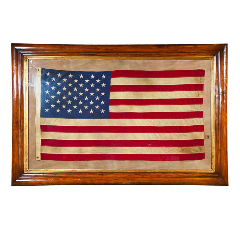 Framed American Flag